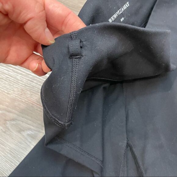 WeWoreWhat Bike Short in Black Slim Fit Sporty Shorts Summer - Picture 8 of 11